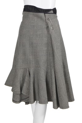 Lot 138 - A Comme des Garçons wool wrap skirt, 'Transformed Glamour' collection, Autumn-Winter, 1999-2000