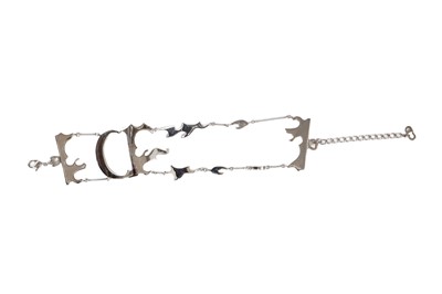 Lot 250 - A Christian Dior by John Galliano metal bracelet, 2000s