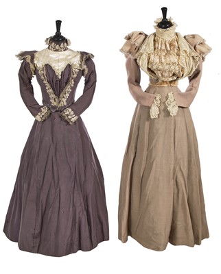 Lot 811 - Two dresses, circa 1897