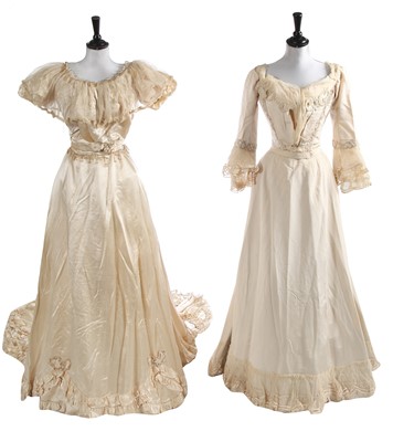 Lot 791 - A group of mainly Edwardian bridal-wear