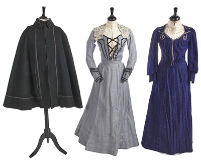 Lot 786 - Two Edwardian day/walking outfits, 1901-08