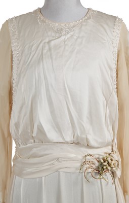 Lot 773 - Six damaged bridal gowns 1910-18