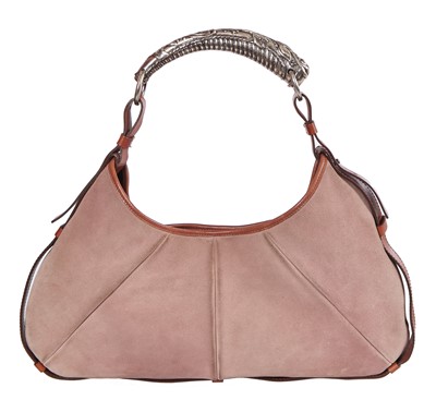 Lot 254 - An Yves Saint Laurent by Tom Ford suede Mombasa bag, circa 2002