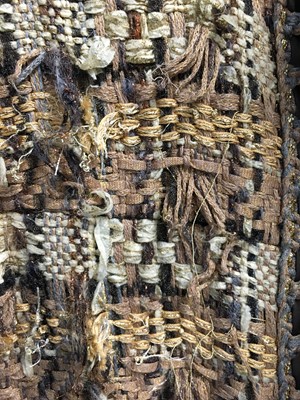 Lot 6 - A Chanel distressed fantasy tweed jacket, 'Paris-Rome' collection, Metiers d'Art, Pre-Fall 2016