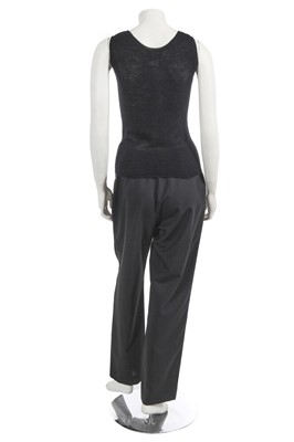 Lot 226 - A Chanel by Karl Lagerfeld black ensemble, 1998-2001