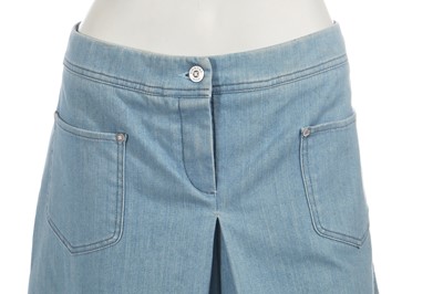 Lot 210 - A pair of Chanel by Karl Lagerfeld denim culotte shorts, Spring-Summer 2007