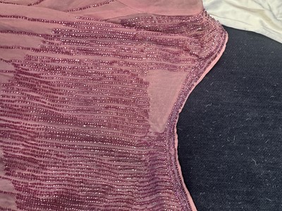 Lot 759 - A group of beaded flapper dresses in poor condition, 1920s
