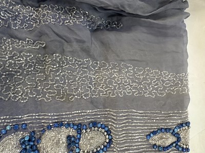 Lot 759 - A group of beaded flapper dresses in poor condition, 1920s