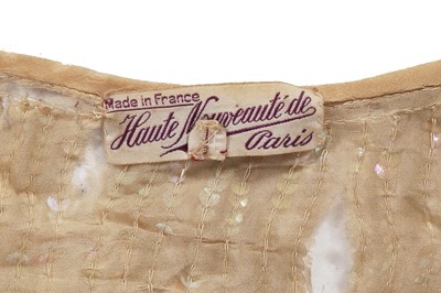 Lot 759 - A group of beaded flapper dresses in poor condition, 1920s