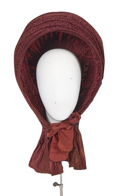 Lot 876 - A group of hats, caps and accessories, late 18th-19th century