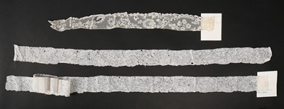 Lot 483 - A Brussels lappet, circa 1730, delicately...