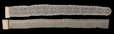 Lot 483 - A Brussels lappet, circa 1730, delicately...