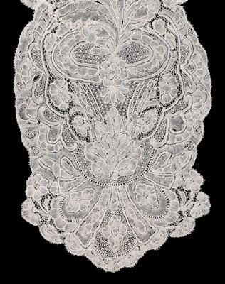 Lot 483 - A Brussels lappet, circa 1730, delicately...