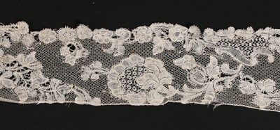Lot 483 - A Brussels lappet, circa 1730, delicately...