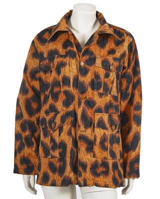 Lot 587 - A Vivienne Westwood printed cotton jacket, 'Civilizade' collection, Spring-Summer 1989
