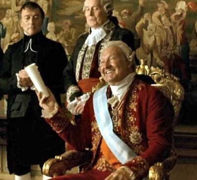 Lot 6 - Randy Quaid's 1780s style court suit as King Carlos IV in the film 'Goya's Ghosts' 2006