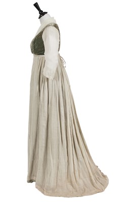 Lot 9 - Kate Winslet's costume as Marianne Dashwood in the film 'Sense and Sensibility' 1995