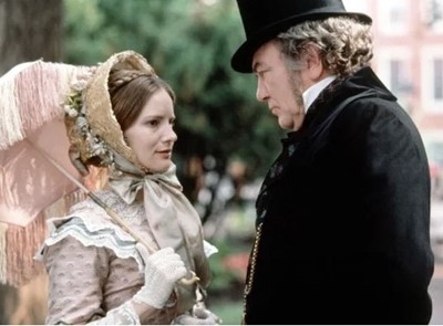 Lot 18 - Jennifer Jason Leigh's costume as Catherine Sloper in the film 'Washington Square', 1997