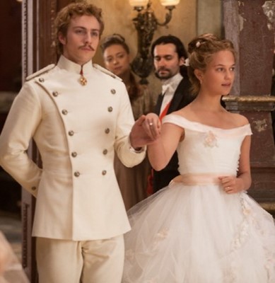Lot 23 - Alicia Vikander's costume as Princess Ekaterina Alexandrovna Shcherbatskaya (Kitty) in the film 'Anna Karenina', 2012