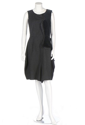 Lot 163 - Two Comme des Garçons black dresses, 2000s,...