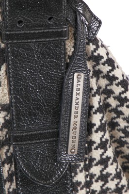 Lot 259 - An Alexander McQueen leather and wool 'Faithful' tote, circa 2009