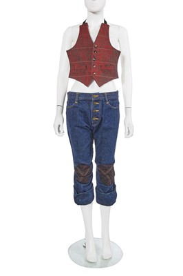 Lot 284 - A Christopher Nemeth cotton and wool ensemble, circa 1993