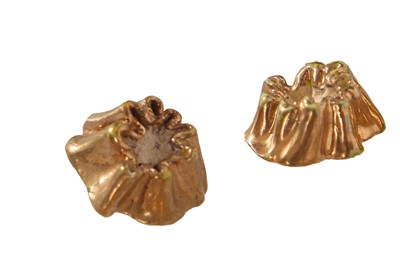 Lot 285 - A group of Hélène Mechin gold ceramic buttons, 1930s-1950s