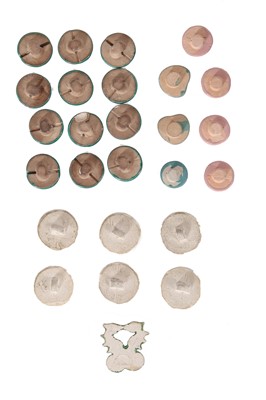 Lot 289 - A group of assorted ceramic buttons, French, 1930s-1950s