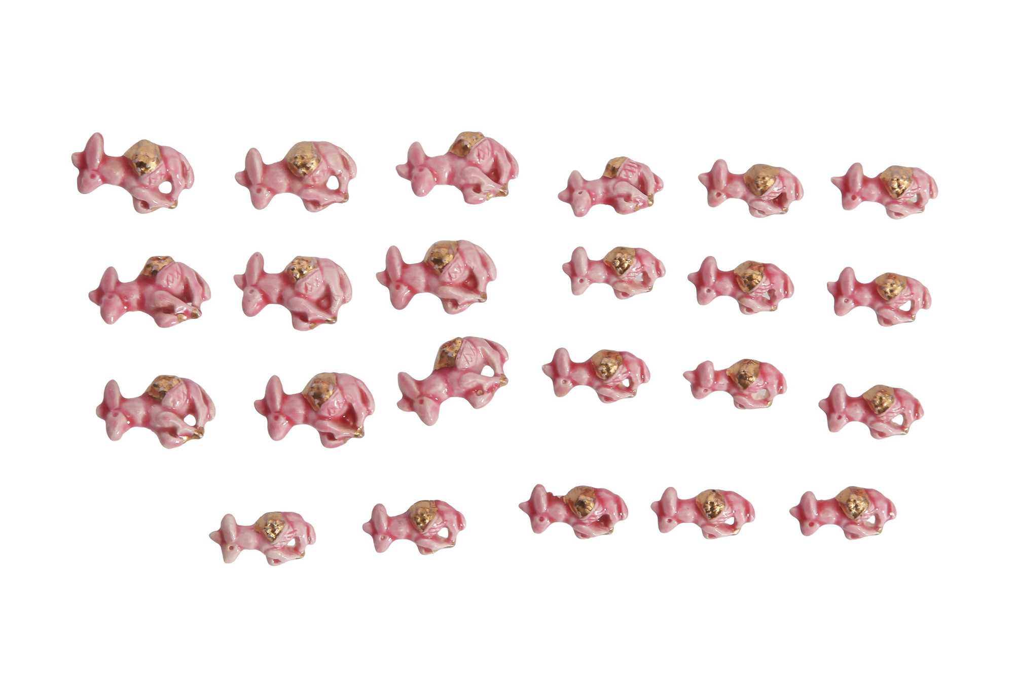 Lot 88 - A group of Hélène Mechin ceramic camel buttons, 1930s-1950s