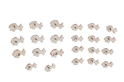 Lot 88 - A group of Hélène Mechin ceramic camel buttons, 1930s-1950s