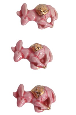 Lot 88 - A group of Hélène Mechin ceramic camel buttons, 1930s-1950s