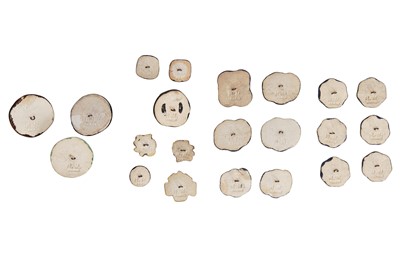 Lot 83 - A group of assorted Hélène Mechin ceramic buttons, 1930s-1950s
