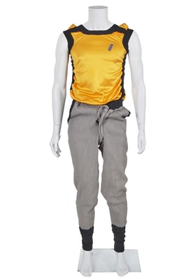 Lot 61 - A Westwood/McLaren sportswear-inspired ensemble, 'Hypnos' collection, Spring-Summer 1984