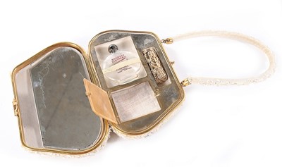 Lot 84 - Three minaudières/vanity bags and a group of...