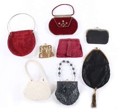 Lot 84 - Three minaudières/vanity bags and a group of...