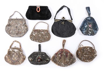 Lot 85 - A group of evening bags, 1920s-30s, approx...