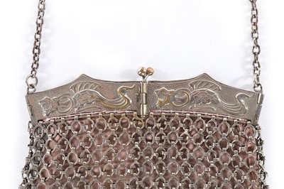Lot 87 - A group of beaded and mesh evening bags,...