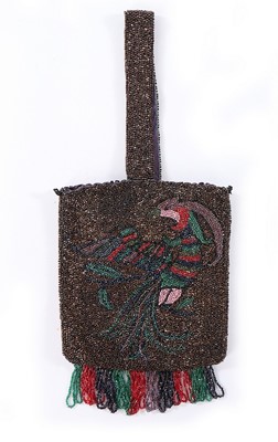 Lot 88 - Twelve beaded purses, mostly with celluloid...