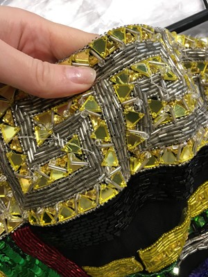 Lot 105 - A Versace by Donatella Versace embellished mini dress, Autumn-Winter 2015-16