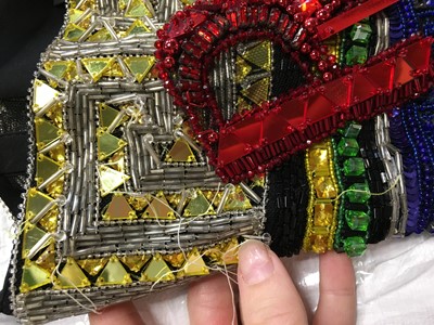 Lot 105 - A Versace by Donatella Versace embellished mini dress, Autumn-Winter 2015-16