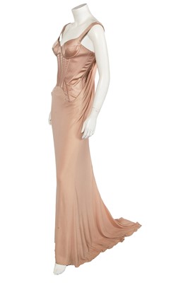 Lot 182 - A Versace by Donatella Versace pink evening gown, Spring-Summer 2007