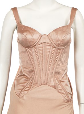 Lot 182 - A Versace by Donatella Versace pink evening gown, Spring-Summer 2007