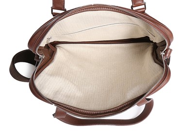 Lot 96 - An Hermès ebony calfskin men's 'Hebdo'...