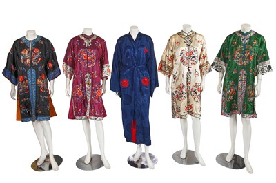 Lot 923 - Four informal robes, Chinese, 20th century