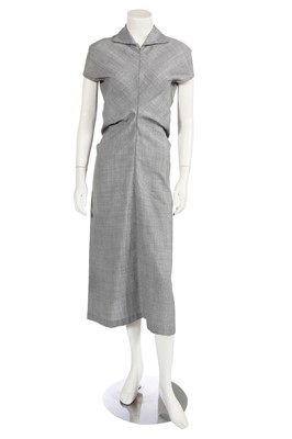 Lot 421 - A Comme des Garçons grey polyester dress, 'Body Meets Dress' commercial collection, Spring-Summer 1997
