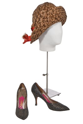 Lot 724 - A group of Schiaparelli accessories, late 50s-early 60s