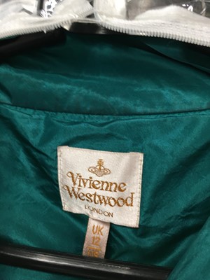 Lot 174 - A Vivienne Westwood teal taffeta ballgown, 'Active Resistance' collection, Spring-Summer 2006