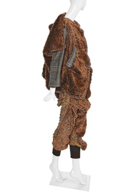 Lot 173 - A Vivienne Westwood faux fur ensemble, 'Chaos Point' collection, Autumn-Winter 2008-09