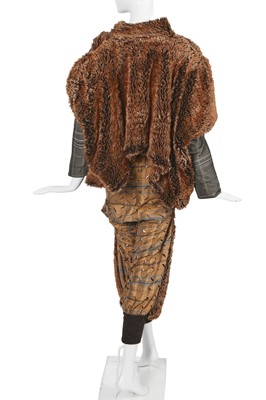Lot 173 - A Vivienne Westwood faux fur ensemble, 'Chaos Point' collection, Autumn-Winter 2008-09