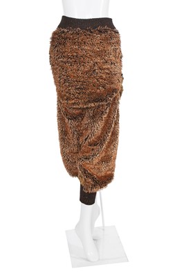 Lot 173 - A Vivienne Westwood faux fur ensemble, 'Chaos Point' collection, Autumn-Winter 2008-09
